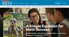 Desktop Screenshot of math.scholastic.com